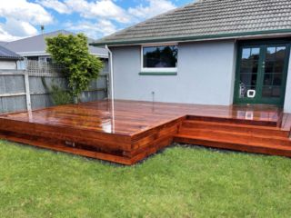 pearson built - deck