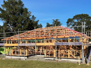 pearson built - house frame