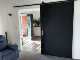 pearson built - sliding door
